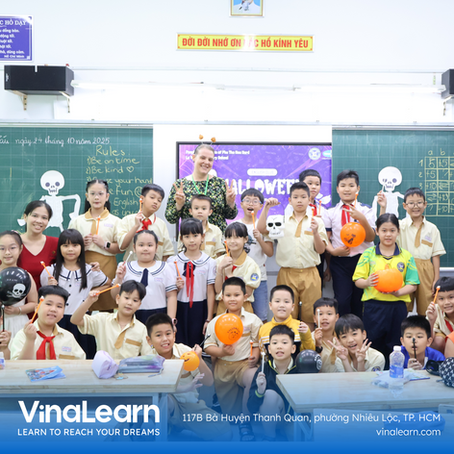 👻 Vui Học Mùa Lễ Hội: Vinalearn Đã Mang Halloween Tuyệt Vời Đến Trường Học Như Thế Nào!