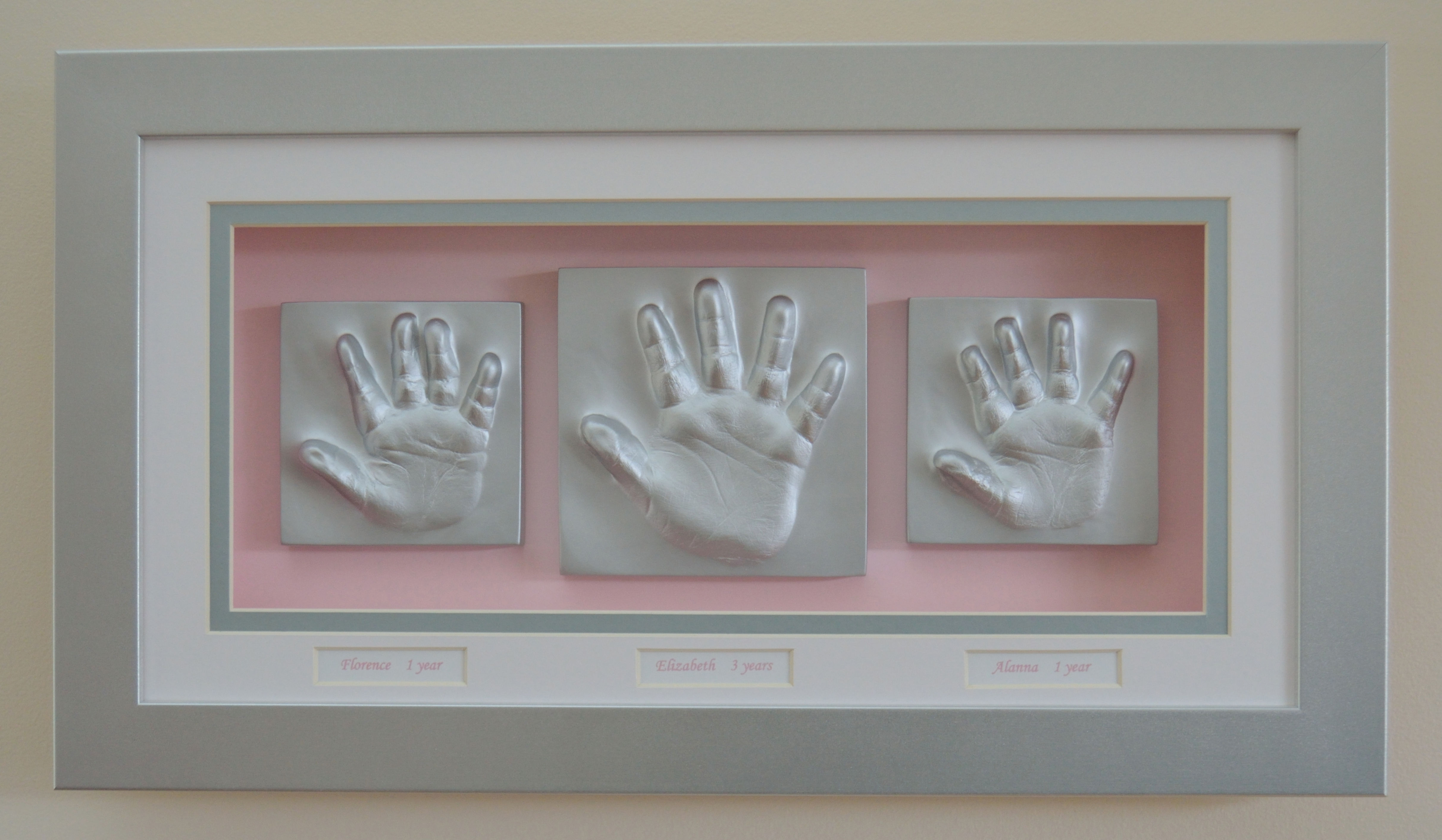 Raised Outprints - Siblings - Triple