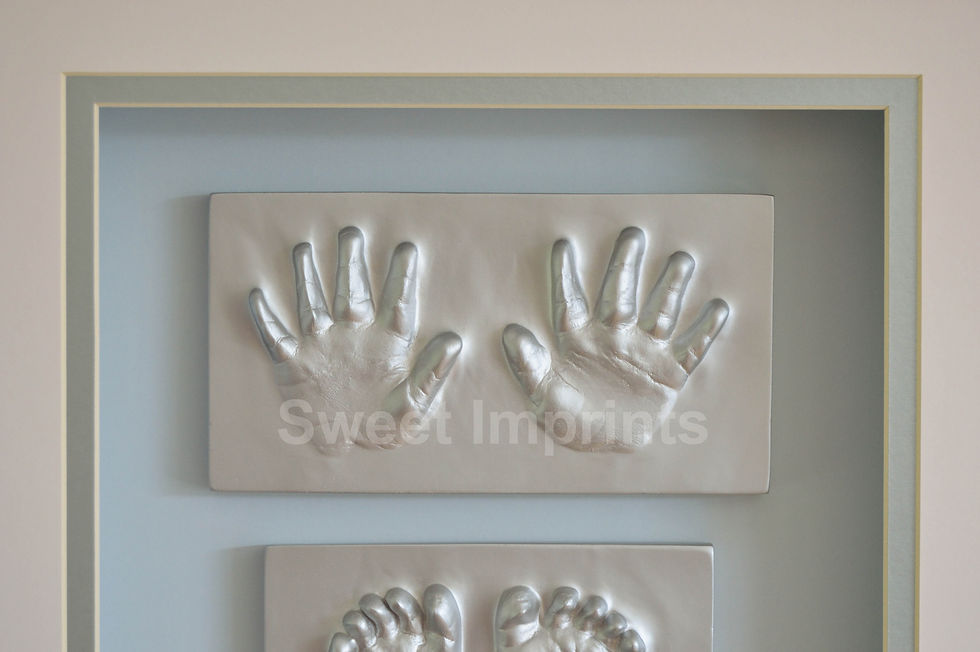 Thumbnail: Raised Outprints - FullSet - Silver