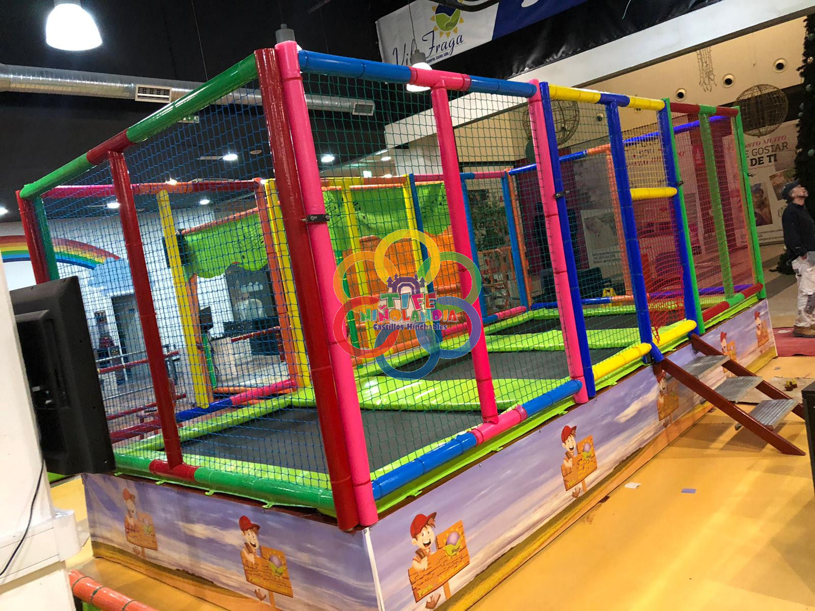 Cama elástica FIJA 3