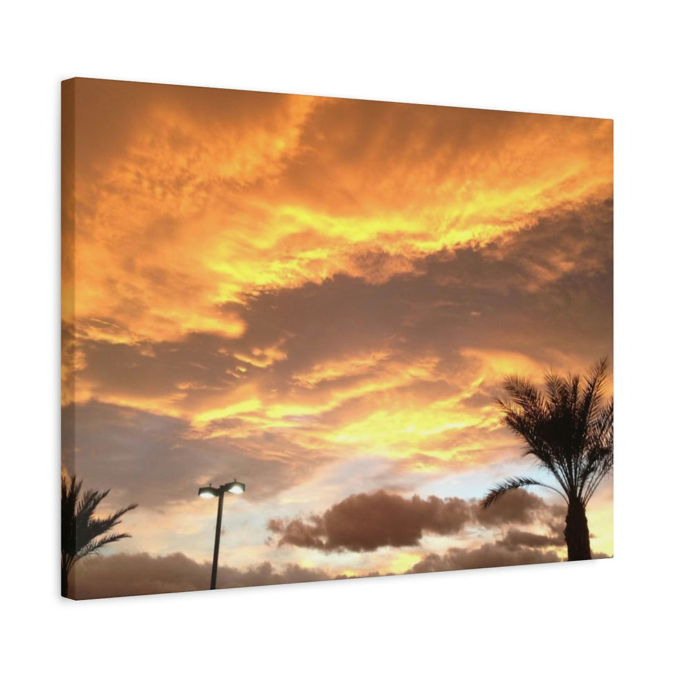 Thumbnail: Desert Dusk, Matte Canvas, Stretched, 1.25"