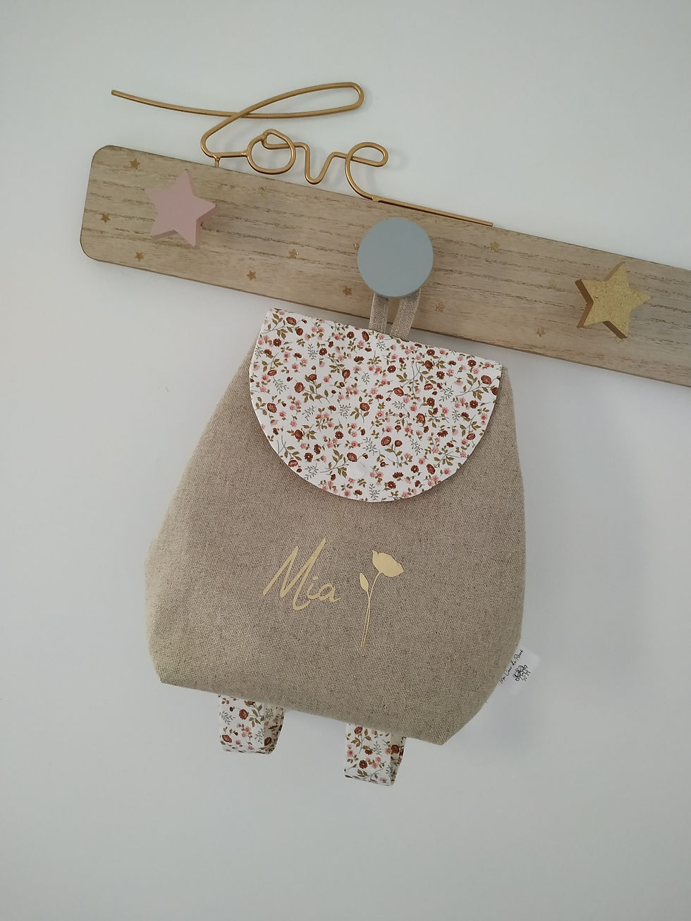Miniature : Sac à dos enfant personnalisé — modèle Mia