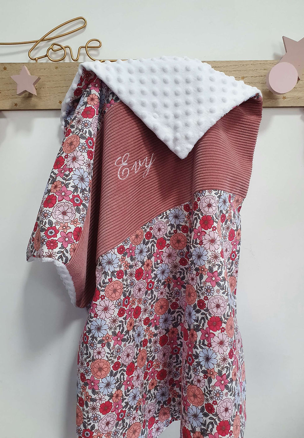 Miniature : Couverture personnalisée enfant - Modèle Evy