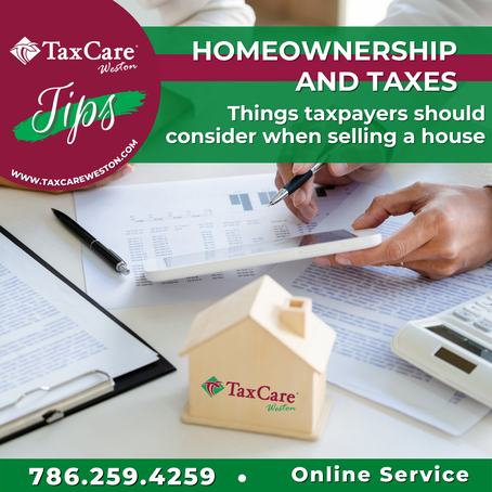 Homeownership and taxes: Things taxpayers should consider when selling a house