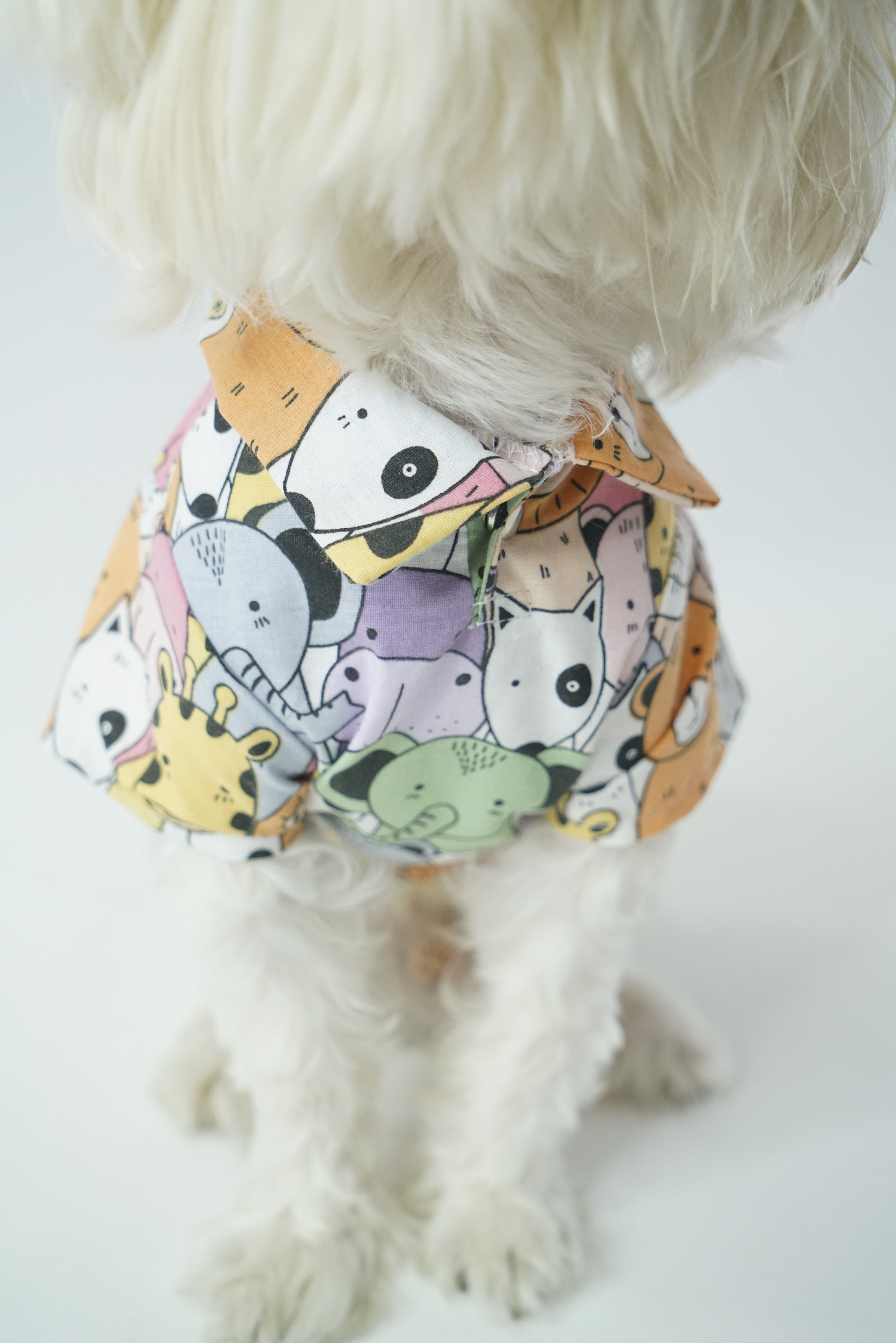 Karışık Desenli Poplin Tişört