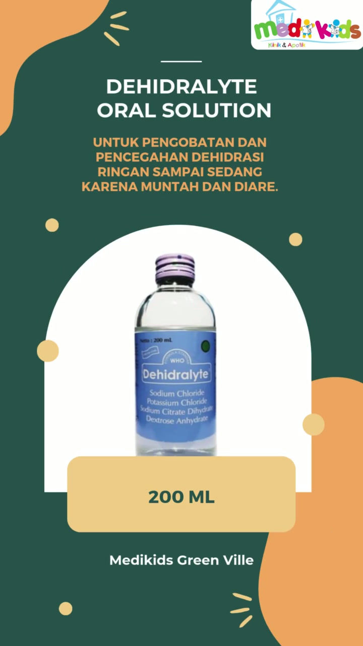 Thumbnail: Dehidralyte Oral Solution 200 ml