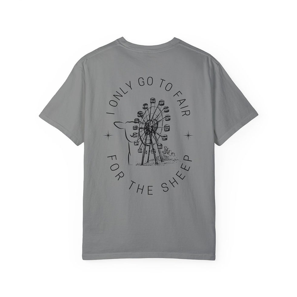 Thumbnail: I Only Go To Fair For the Sheep Tee 