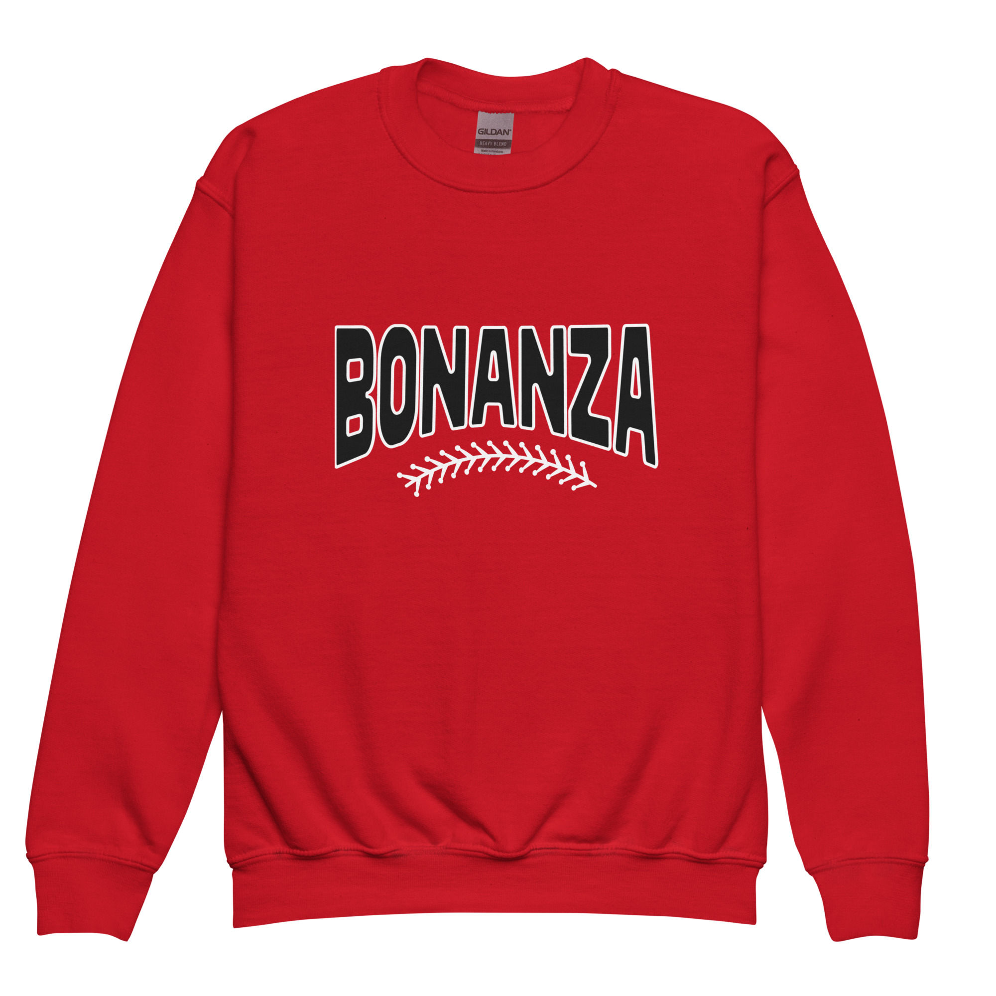 Youth Bonanza Baseball Crewneck Sweatshirt
