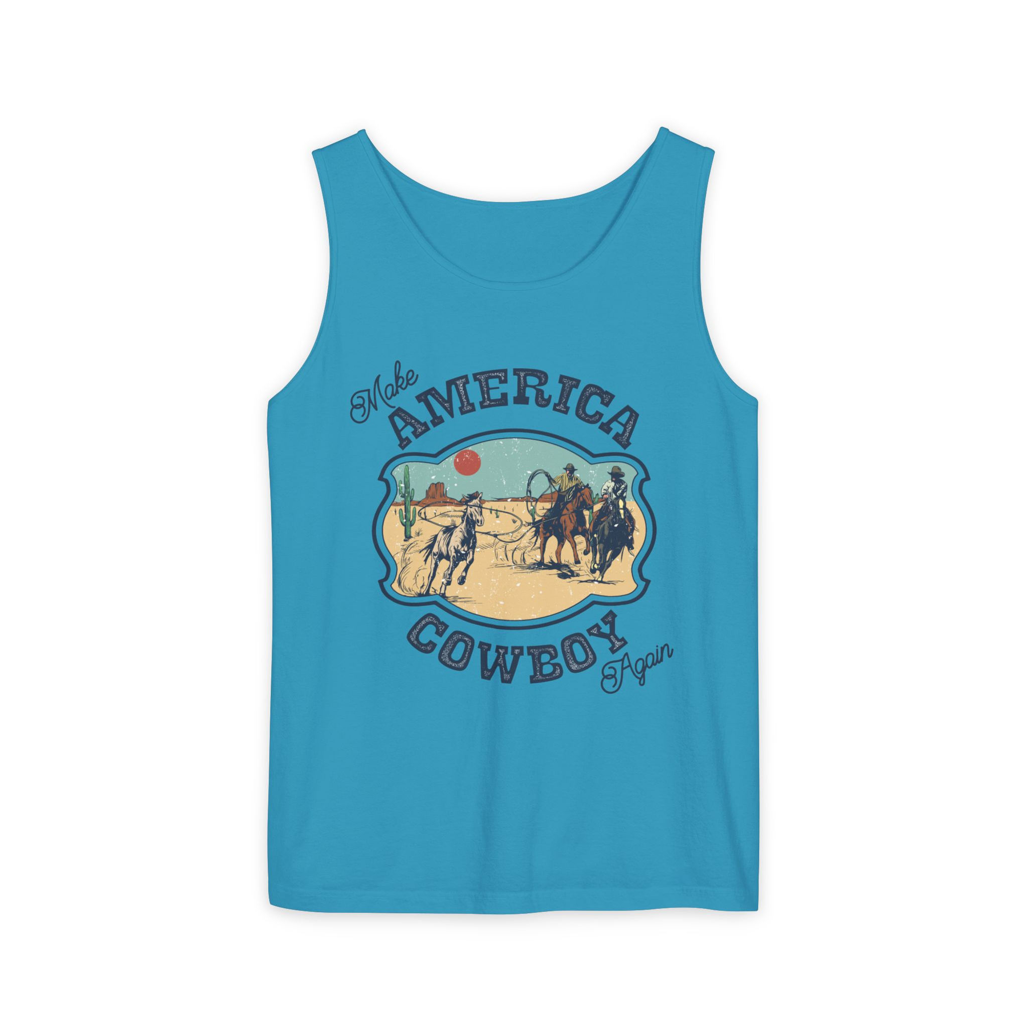 Make America Cowboy Again Tank Top