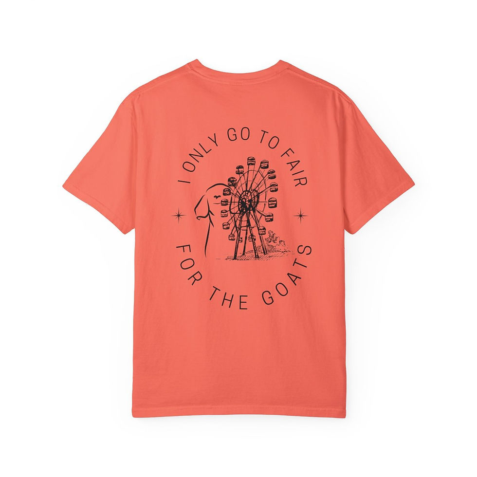 Thumbnail: I Only Go To Fair For the Goats Tee