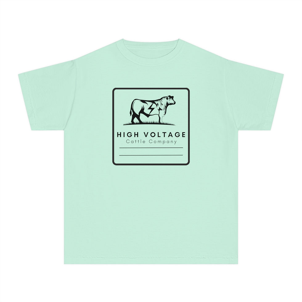 High Voltage Cattle Youth Tee