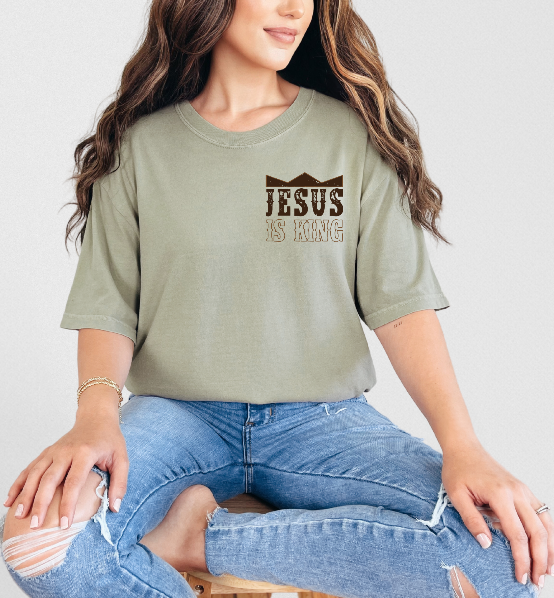 Jesus is King Unisex T-shirt