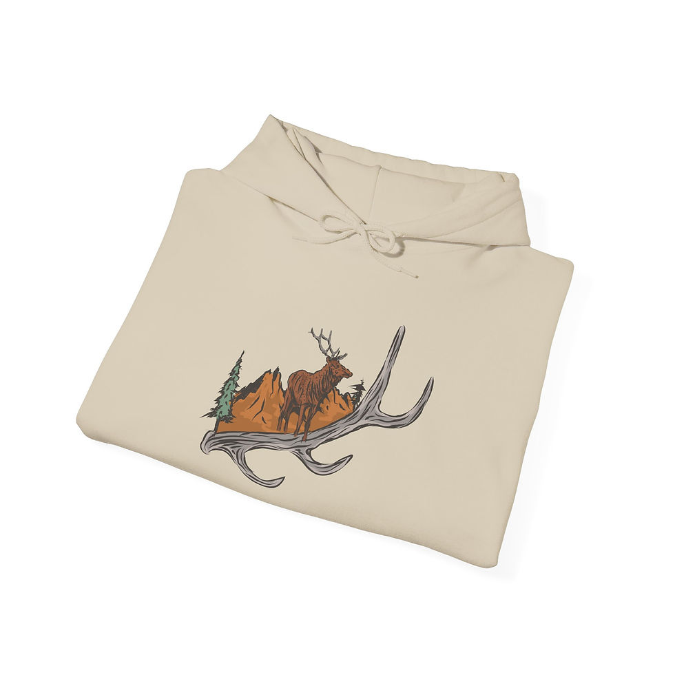 Thumbnail: The Antler Unisex Heavy Blend™ Hooded Sweatshirt