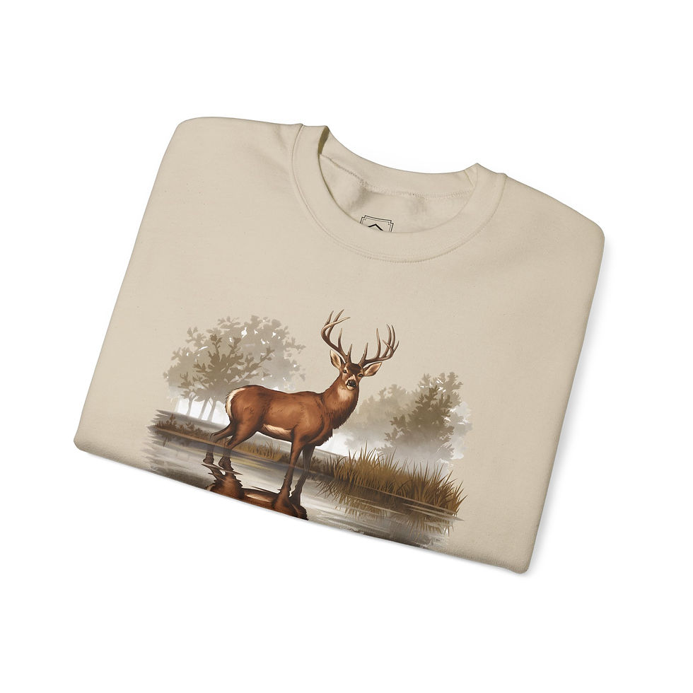 Thumbnail: Into the Woods Unisex Crewneck Sweatshirt 