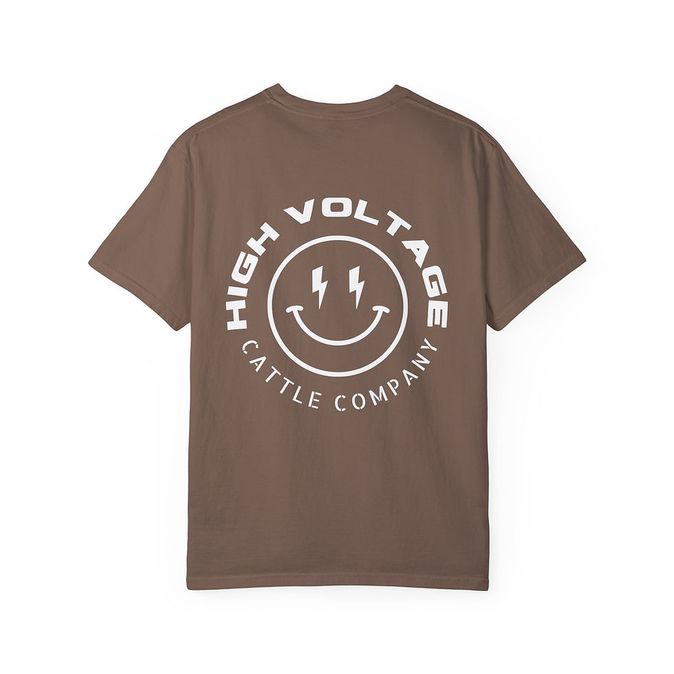 Thumbnail: High Voltage Bolt Smiley Tee