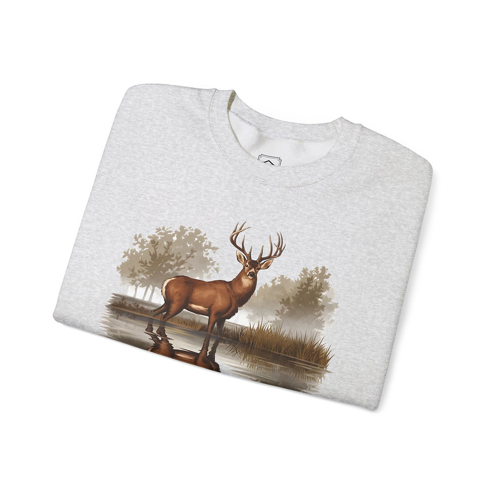 Thumbnail: Into the Woods Unisex Crewneck Sweatshirt 