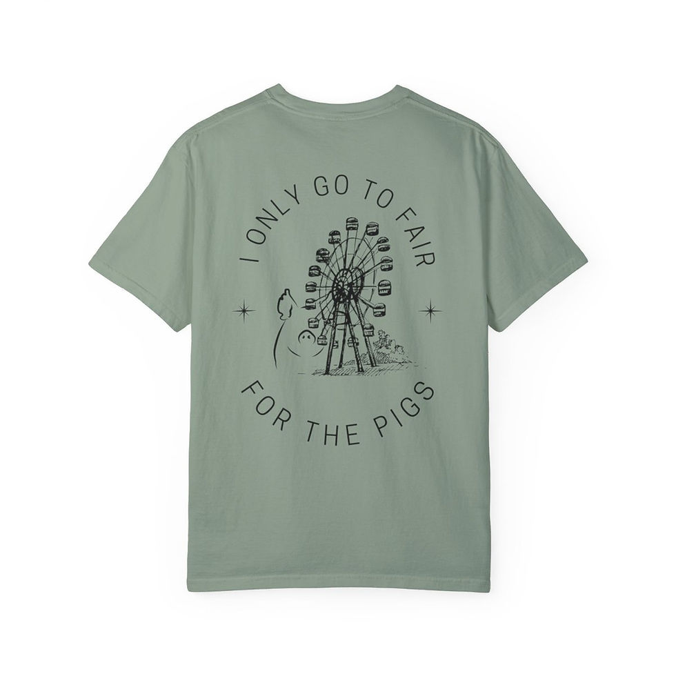 Thumbnail: I Only Go To Fair for the Pigs Tee 