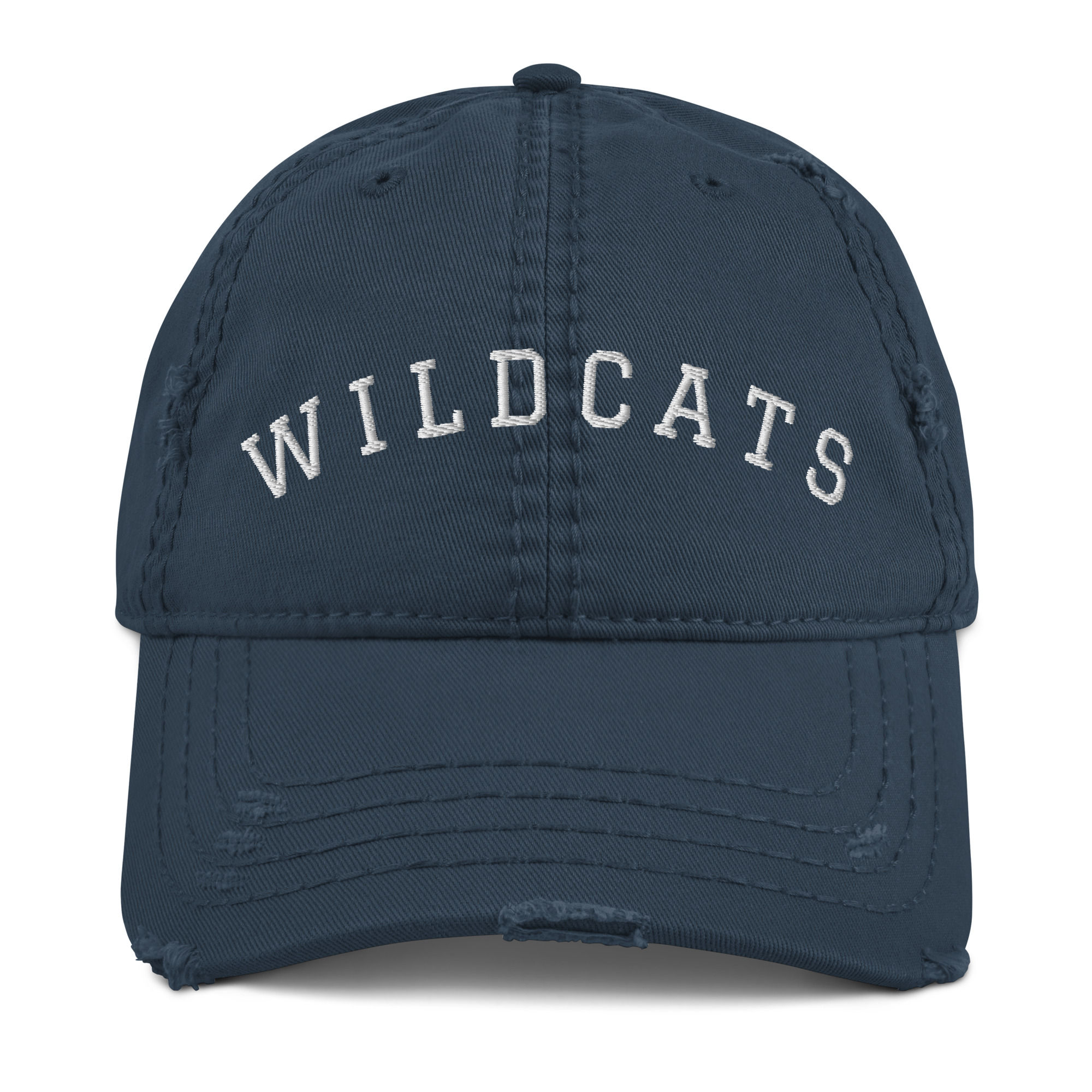 Wildcat Distressed Dad Hat