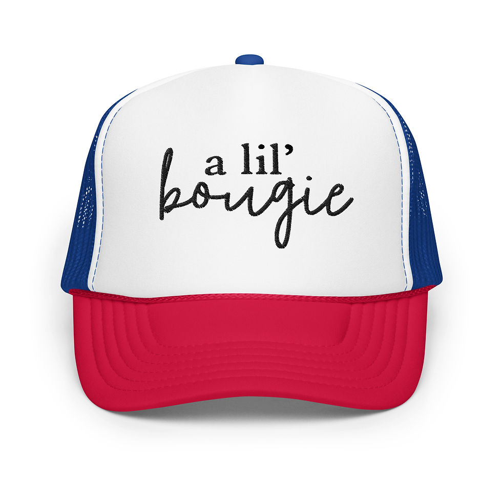 Thumbnail: A Lil' Bougie Foam trucker hat