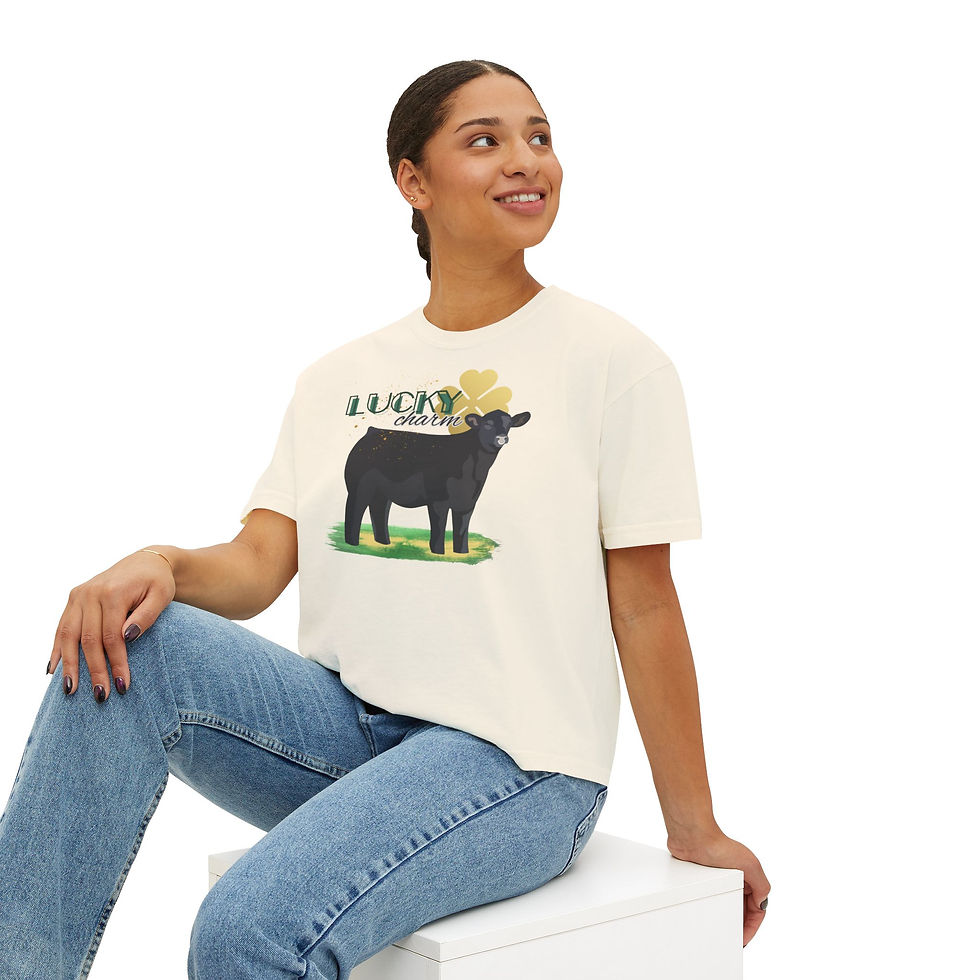 Thumbnail: Lucky Charm Boxy Tee