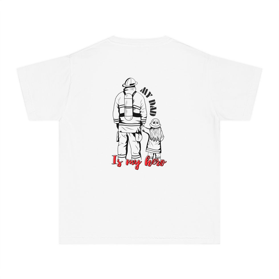 Thumbnail: Firefighters Daughter Youth Tee