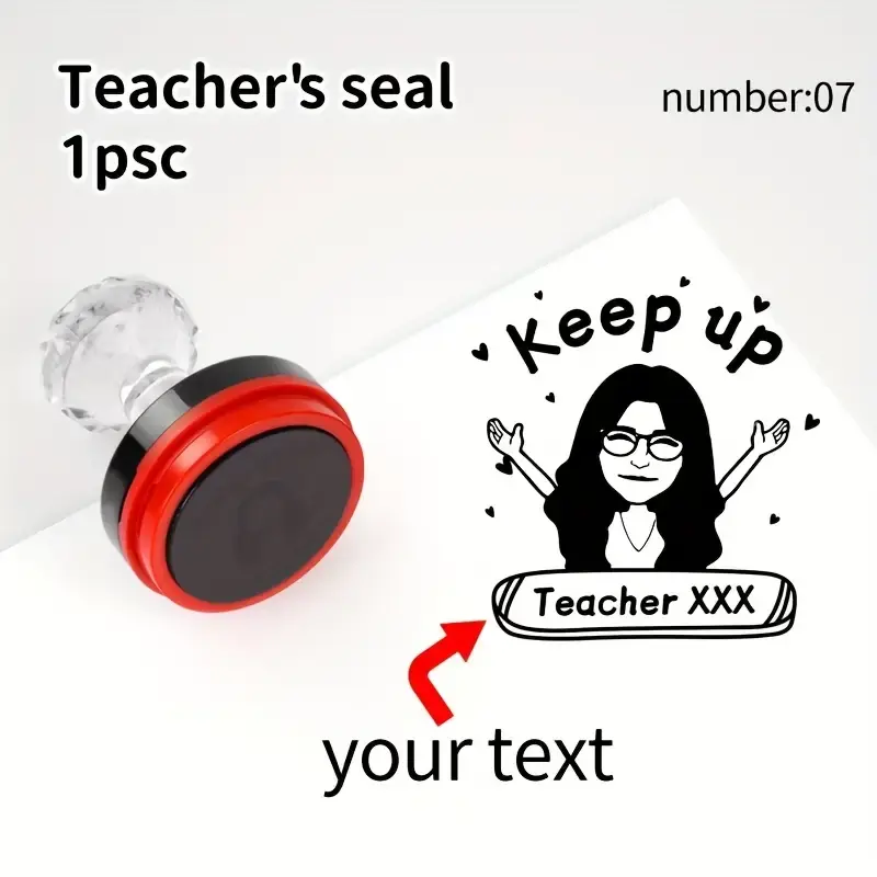 Thumbnail: PERSONALIZED TEACHER STAMP