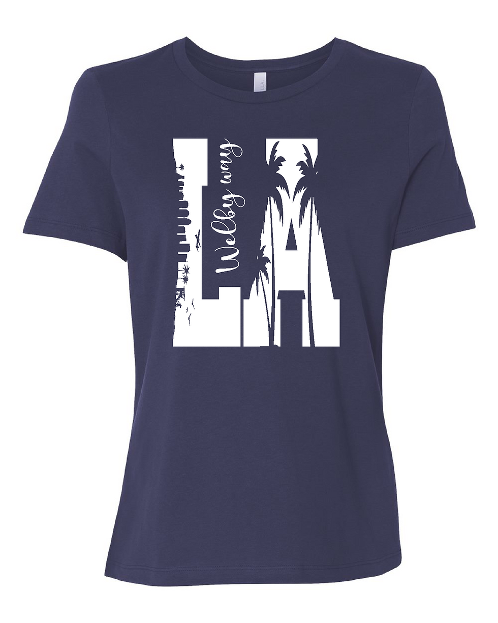 Thumbnail: LADIES LA PREMIUM RELAXED TEE