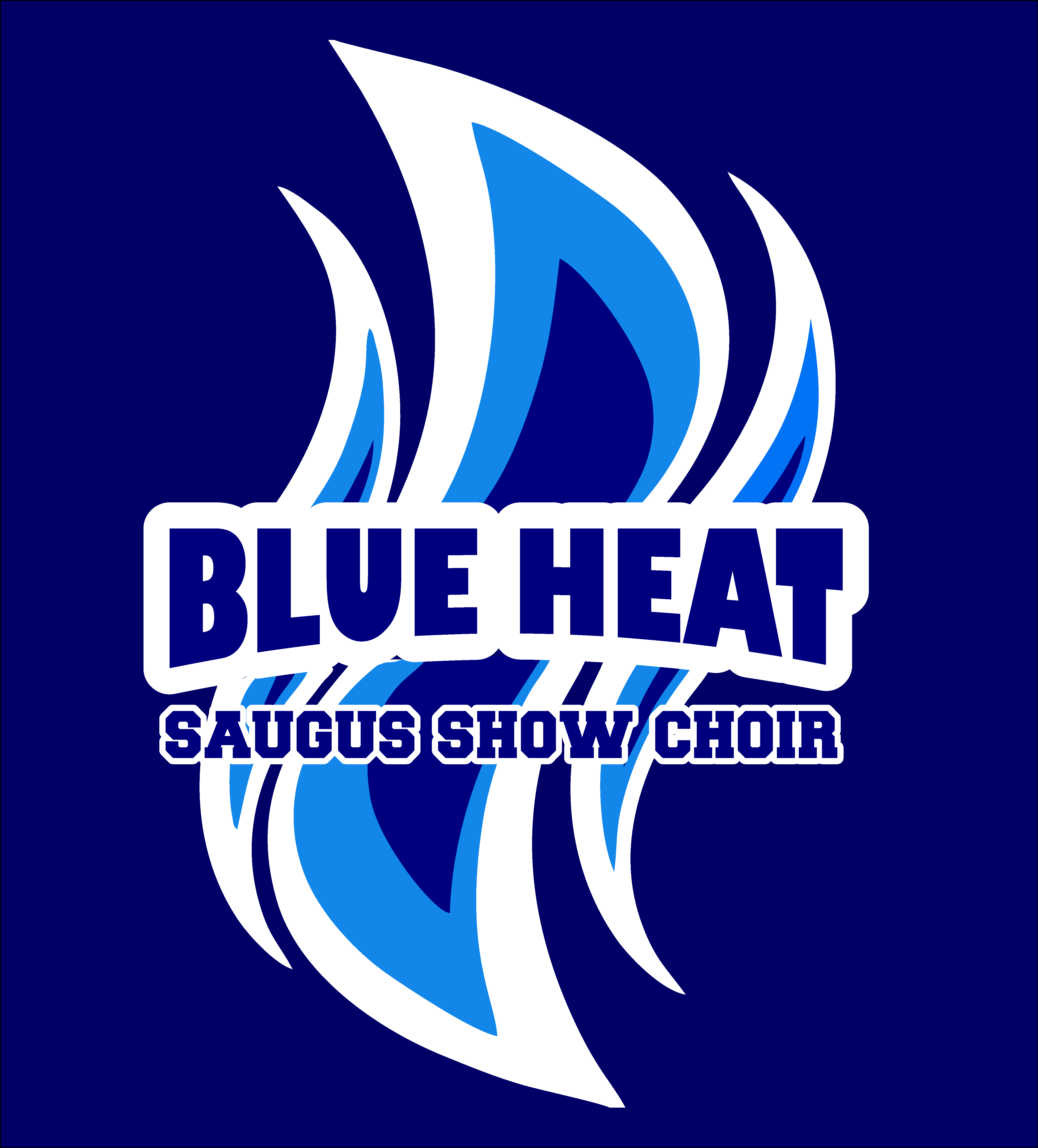 BLUE HEAT FLAMES