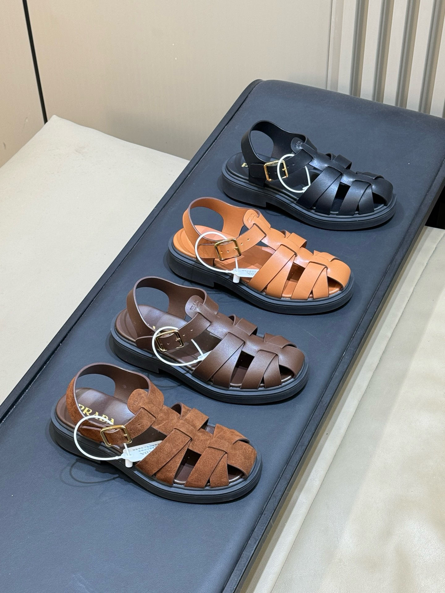 PRADA PLATFROM SANDALS