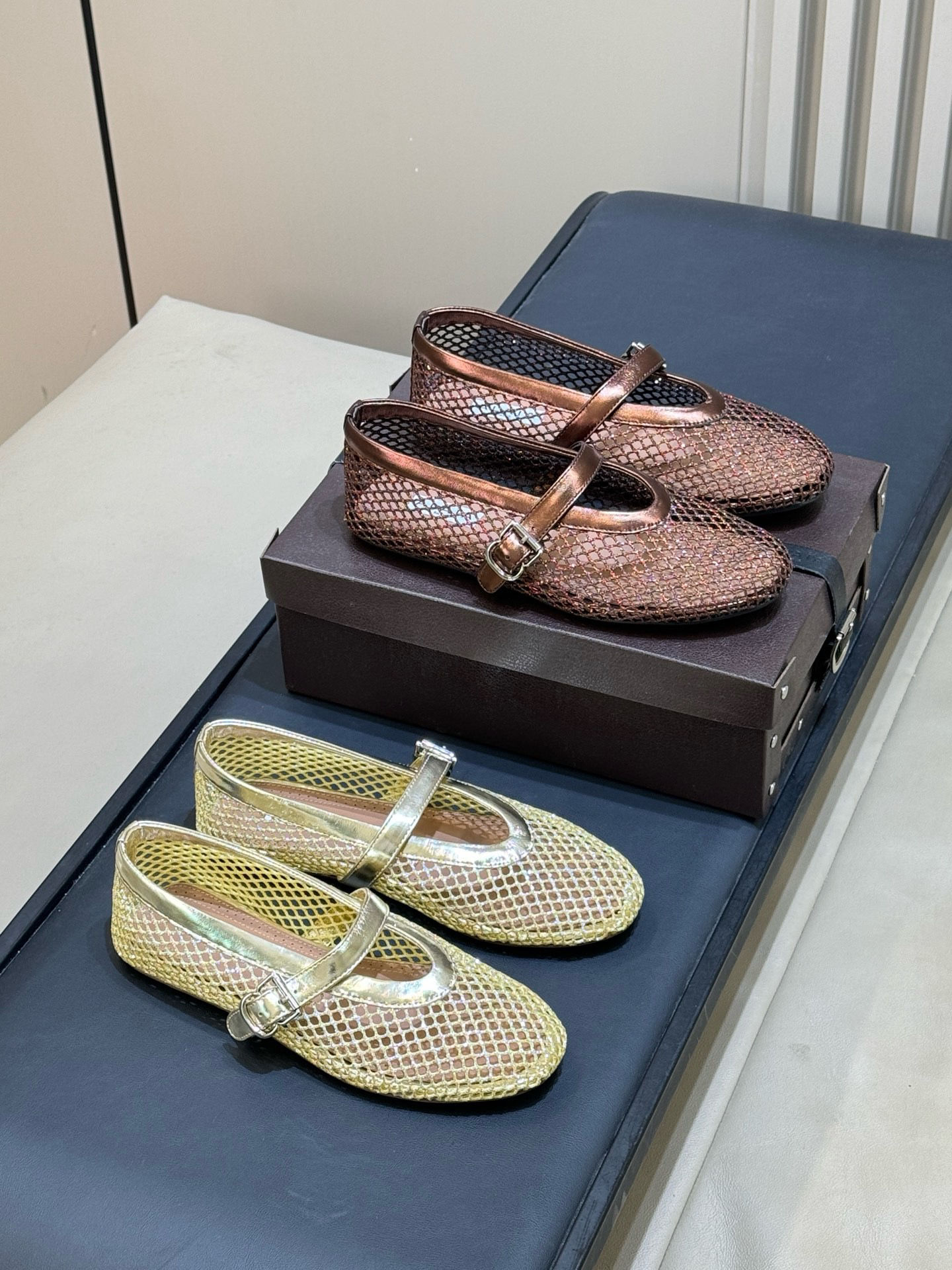 ALAIA MAISON VIENNE BALLET FLATS