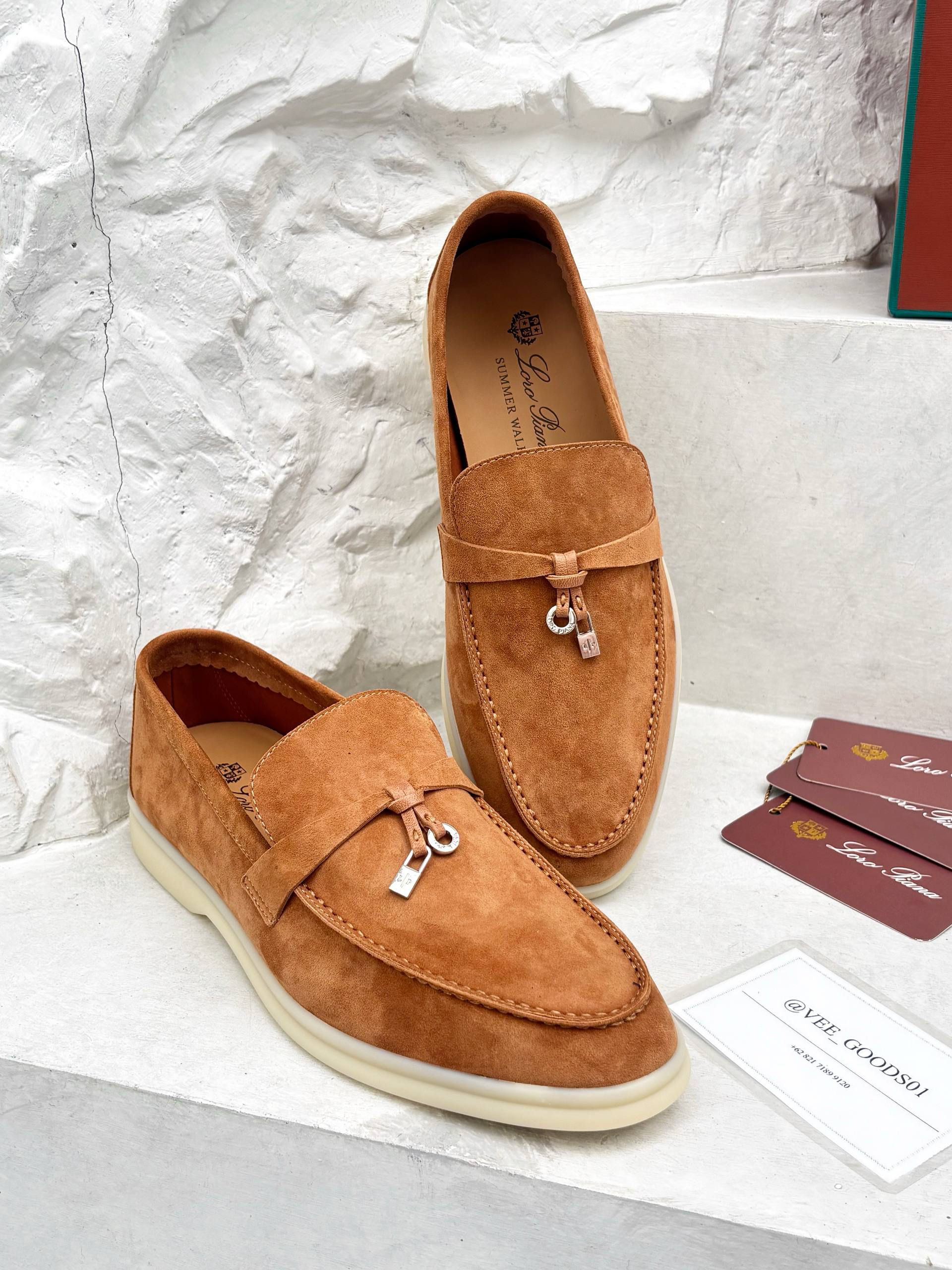 LORO PIANA SUMMER CHARMS LOAFERS