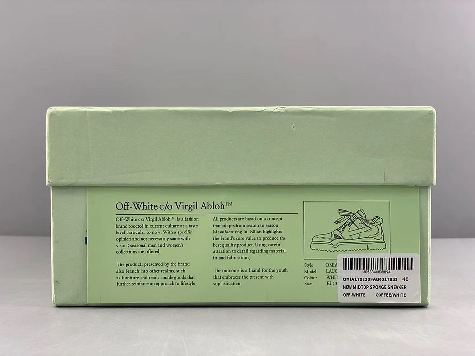 Thumbnail: OFF-WHITE SPONGE SNEAKERS