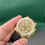 Thumbnail: Rolex daytona yellow gold stone D colour moissanite clean 4130 rubber 9046SL