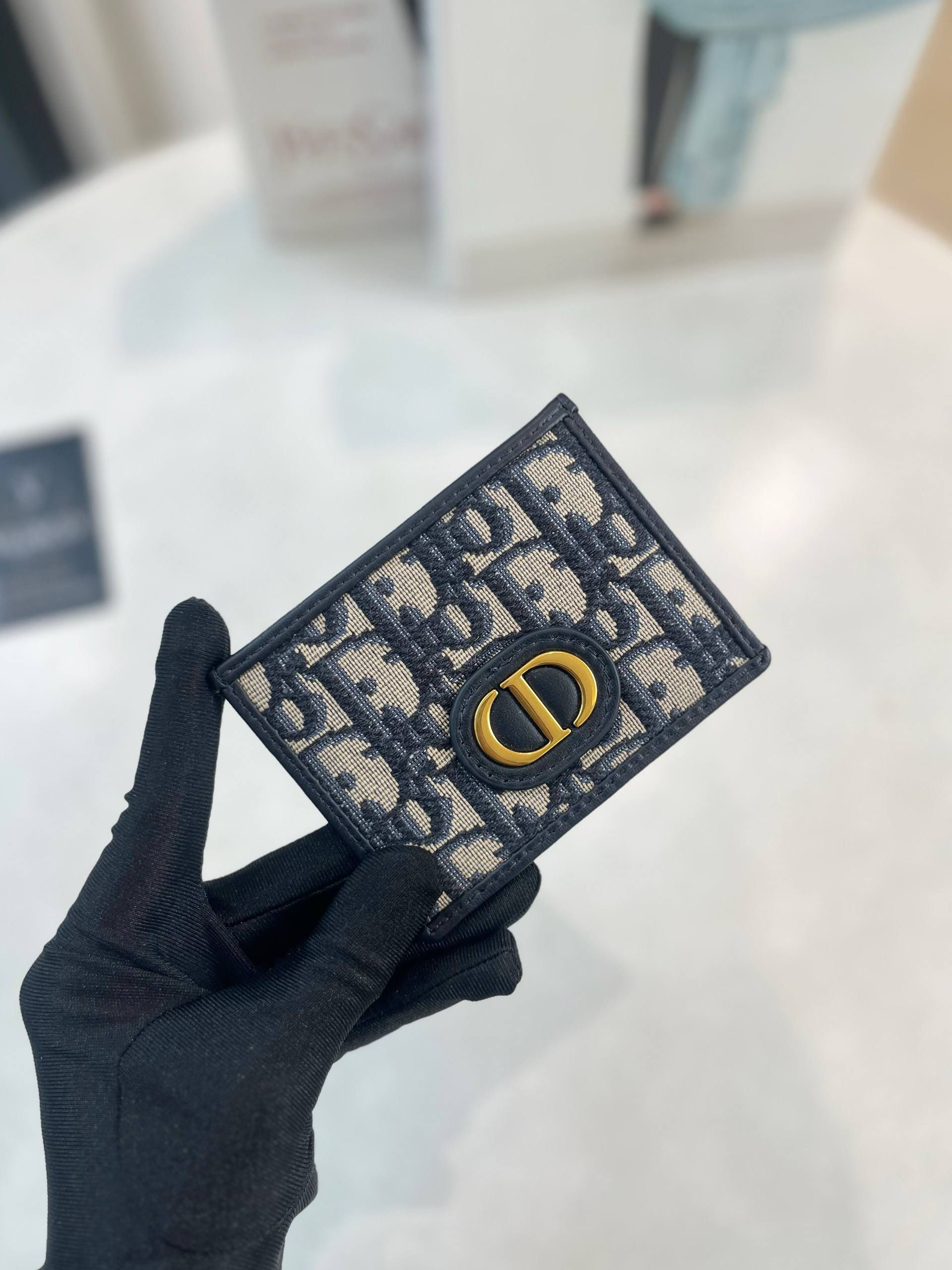DIOR CARD HOLDER OBLIQUE
