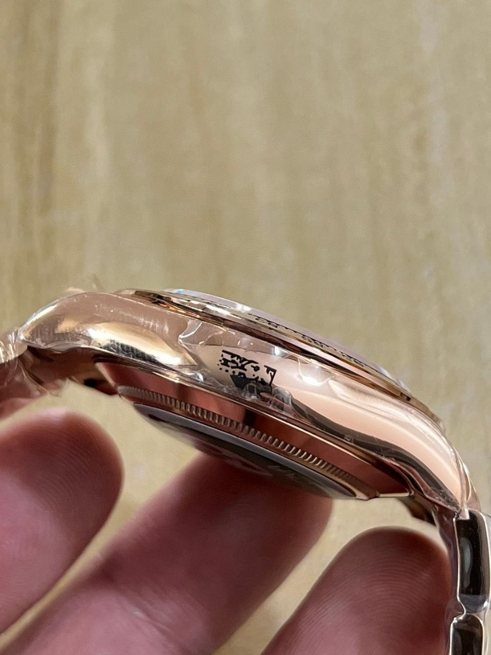 Thumbnail: Rolex daytona rose gold dial Bt 4130 stainless steel 9046SL