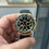 Thumbnail: Rolex daytona black dial Bt 4130 rubber strap bezel black