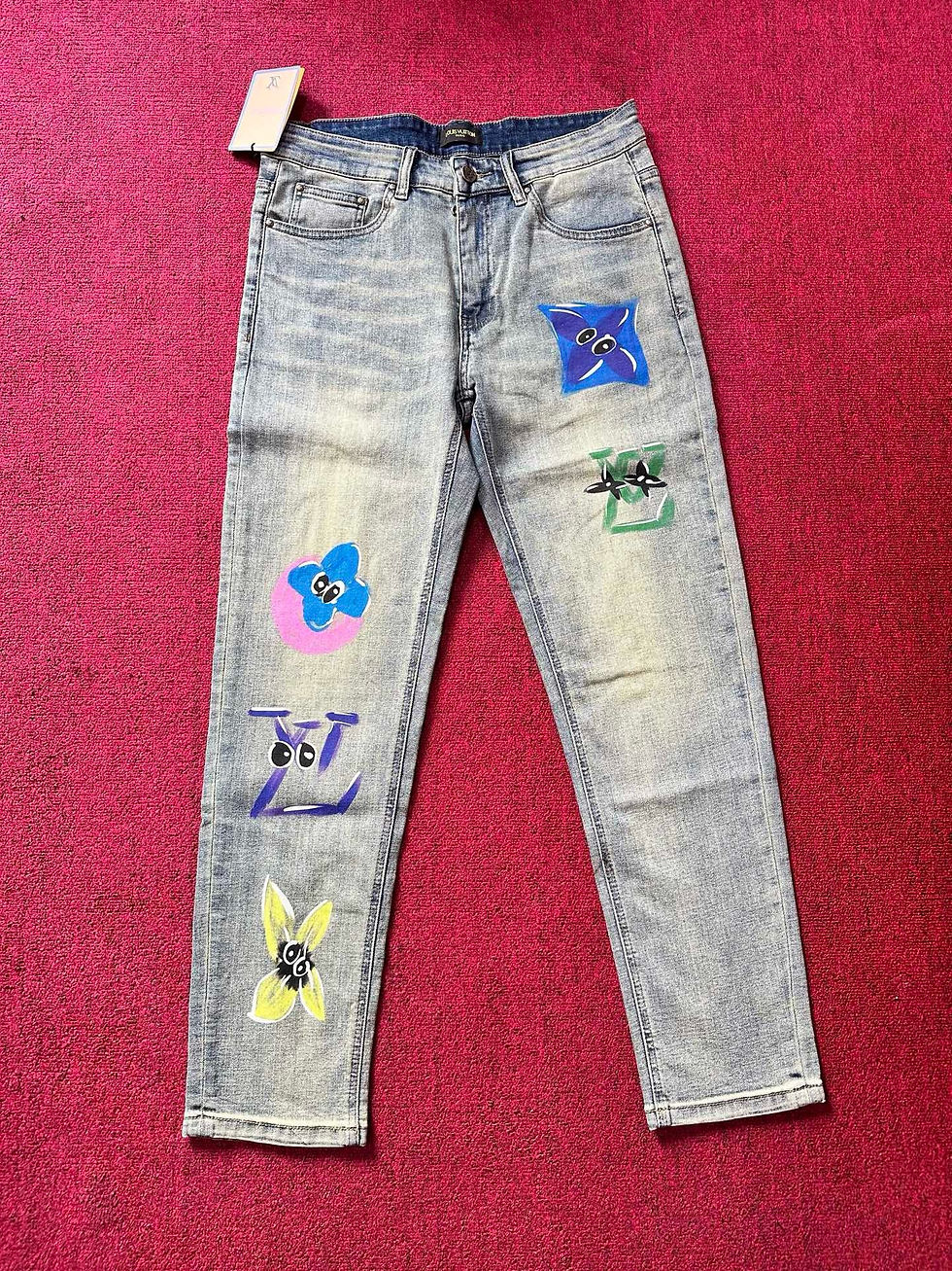 LV JEANS PANTS