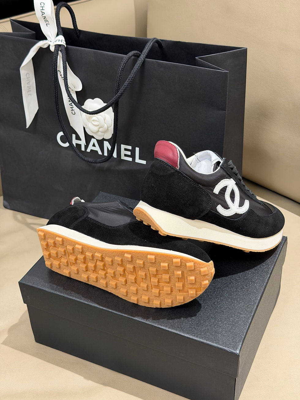 Thumbnail: CHANEL SNEAKERS SUEDE