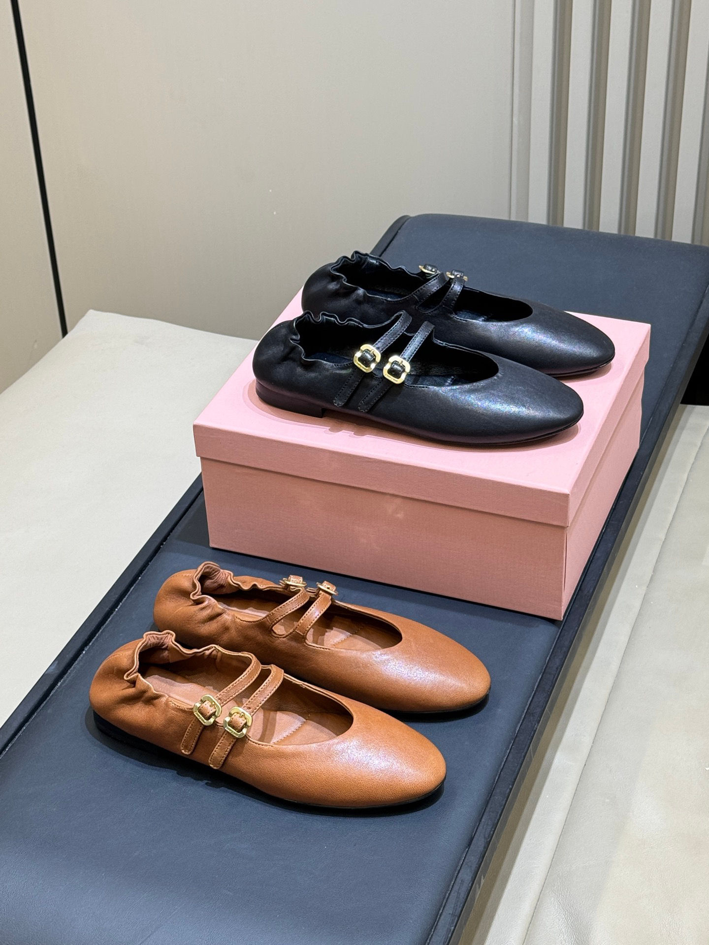 MIU MIU FLATSHOES MARY JANE