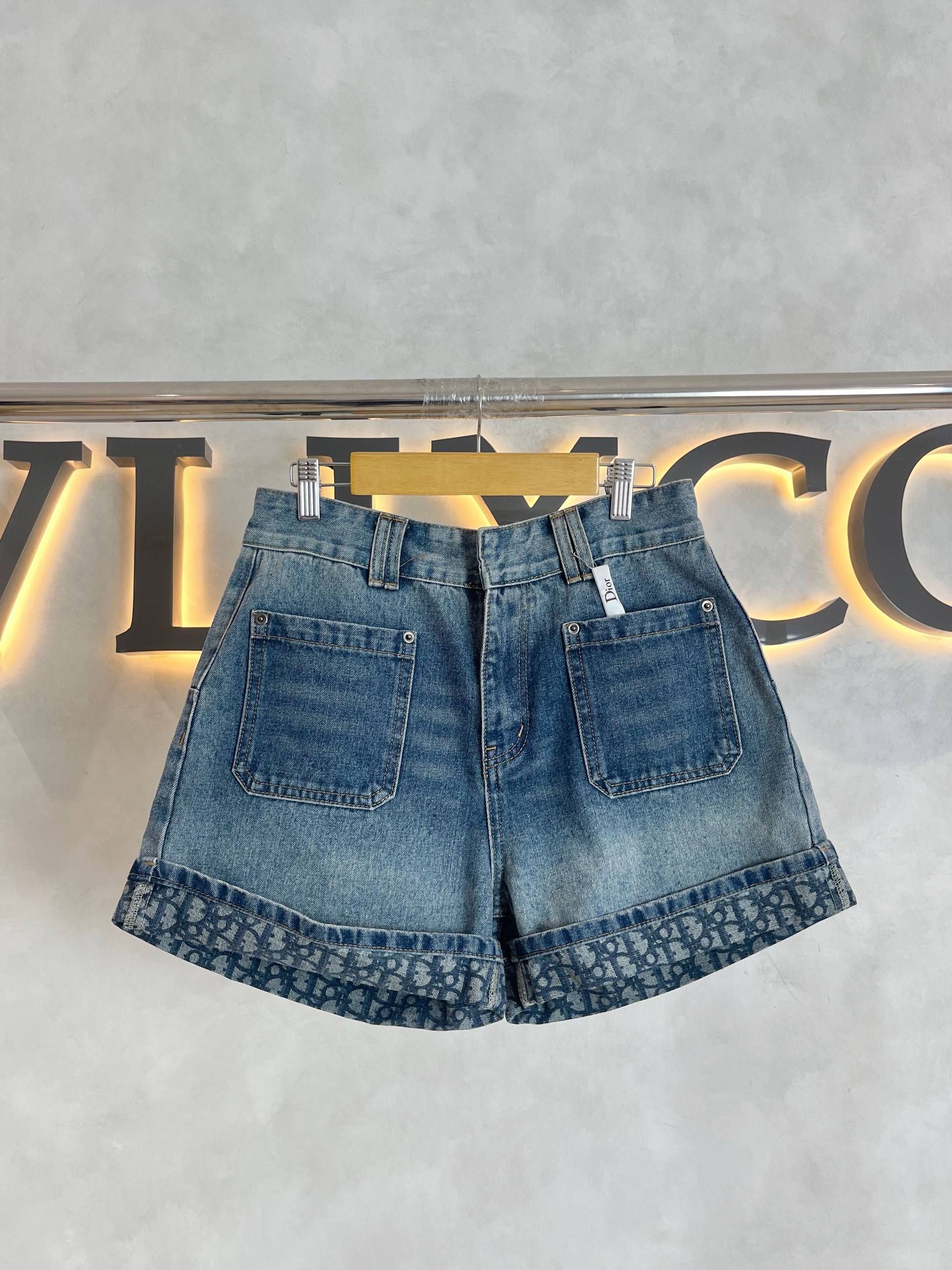 DIOR SHORTS PANTS DENIM