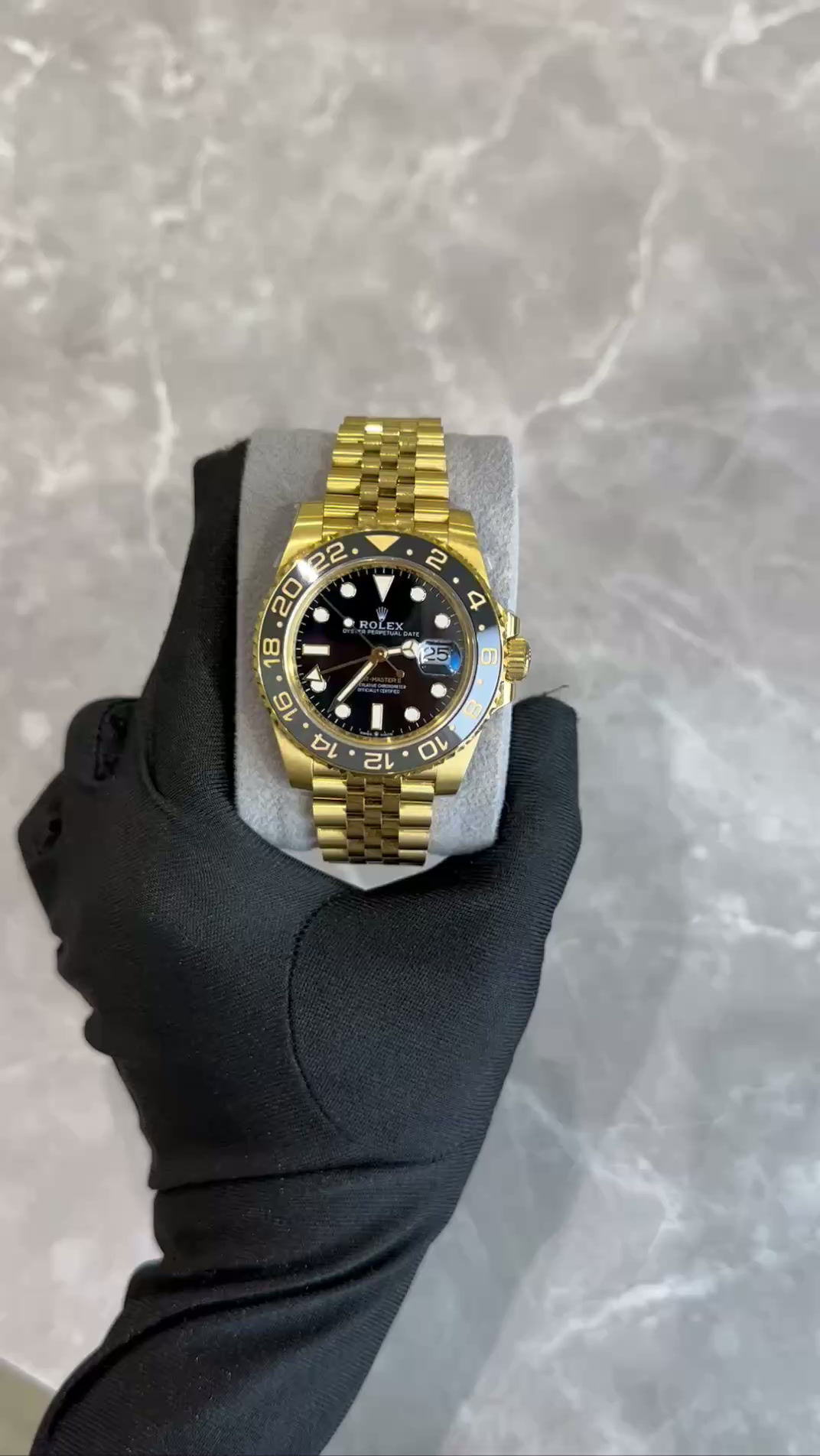 ROLEX GMT MASTER ZOMBI FULL GOLD