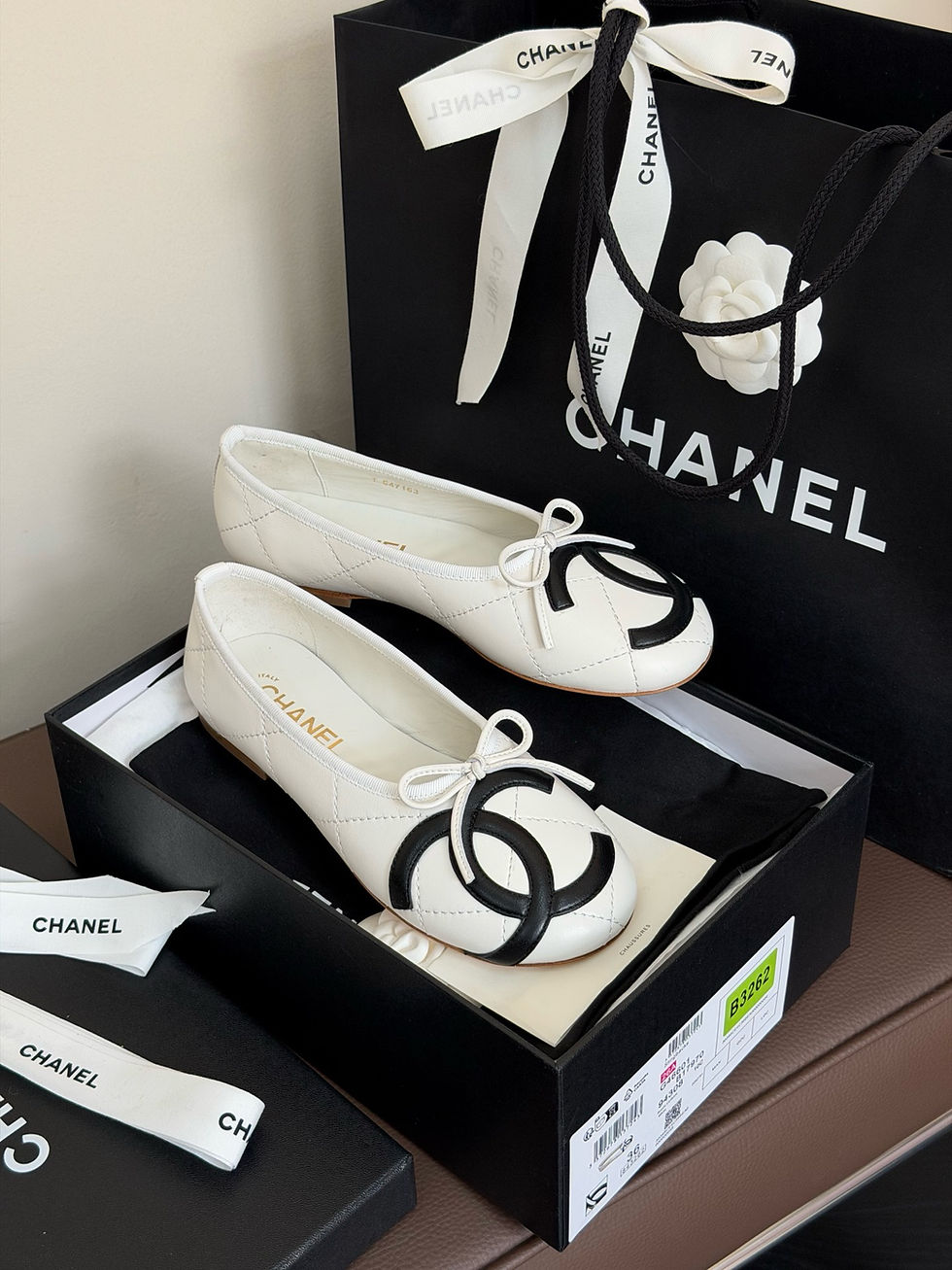 Thumbnail: CHANEL CHOCO BEACH FLAT