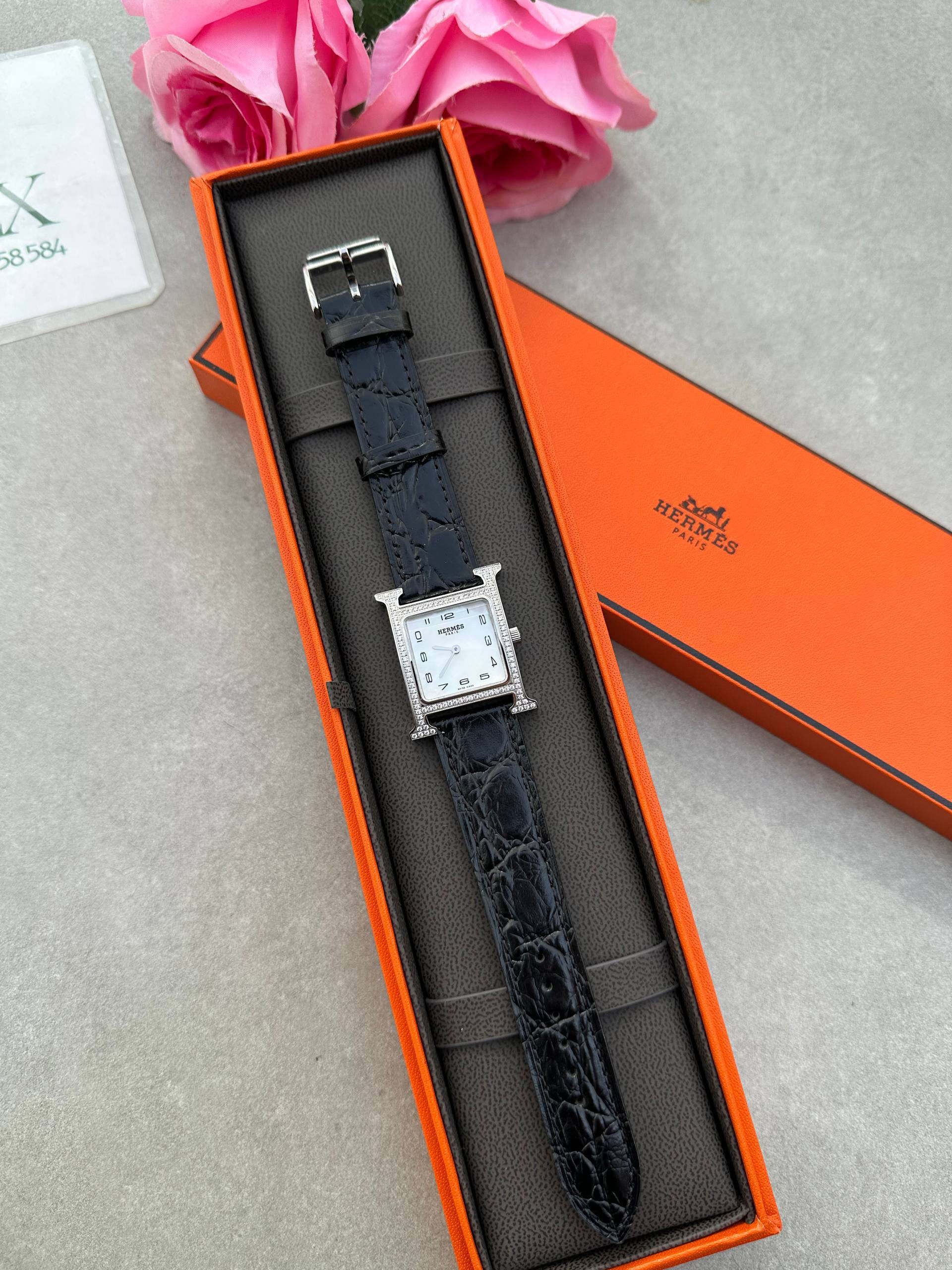 HERMES WATCH DIAMOND