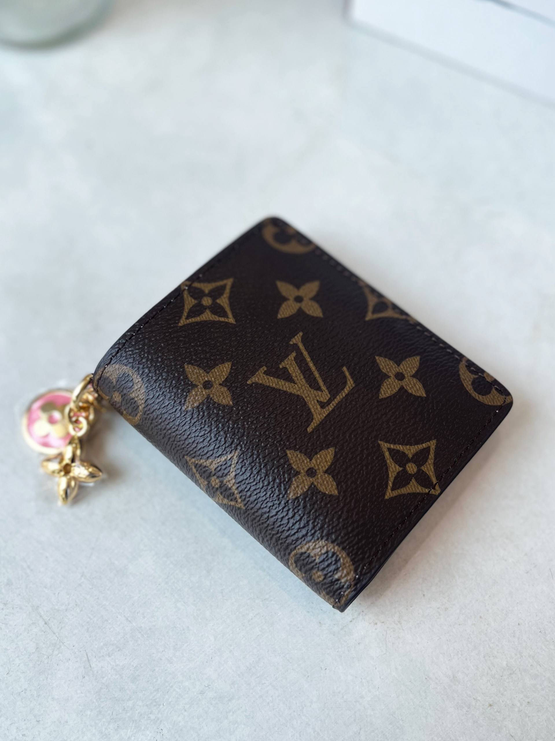 LV CHARMS POCKET WALLET