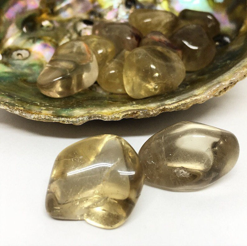 Natural Citrine Tumbled