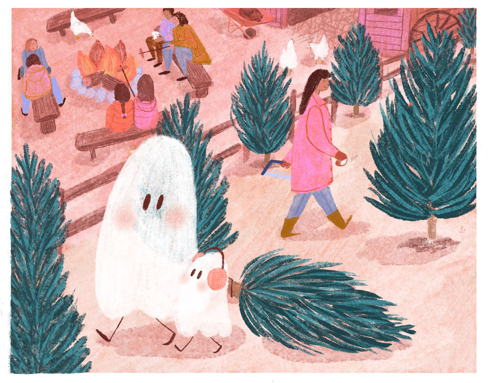Ghostleys at the Tree Farm