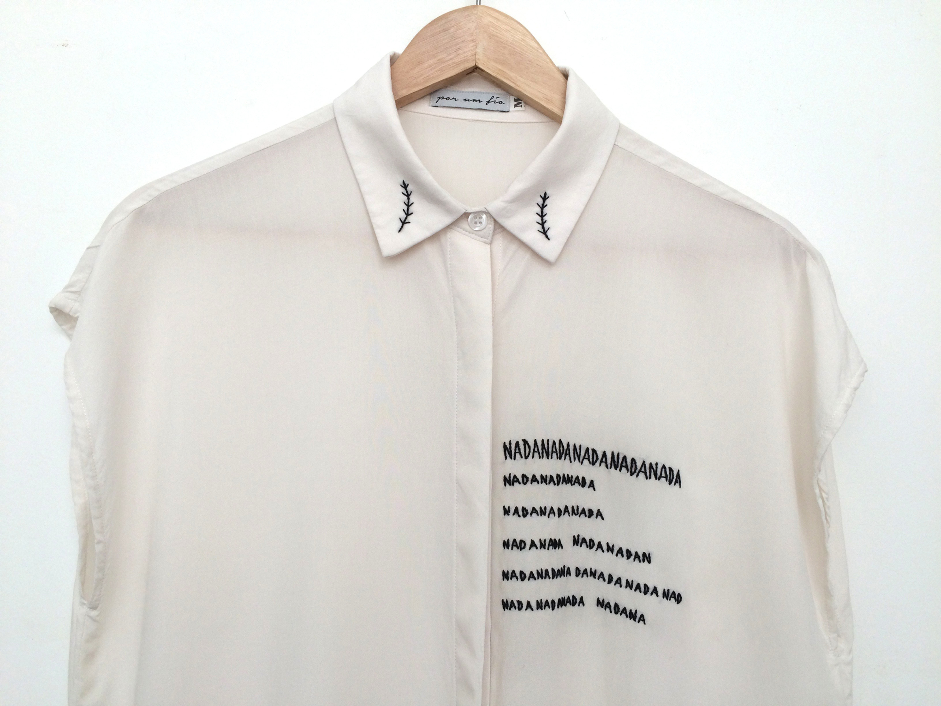 Camisão Nadaísta "nada nada"