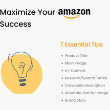 Tips to Maximize your Amazon Success