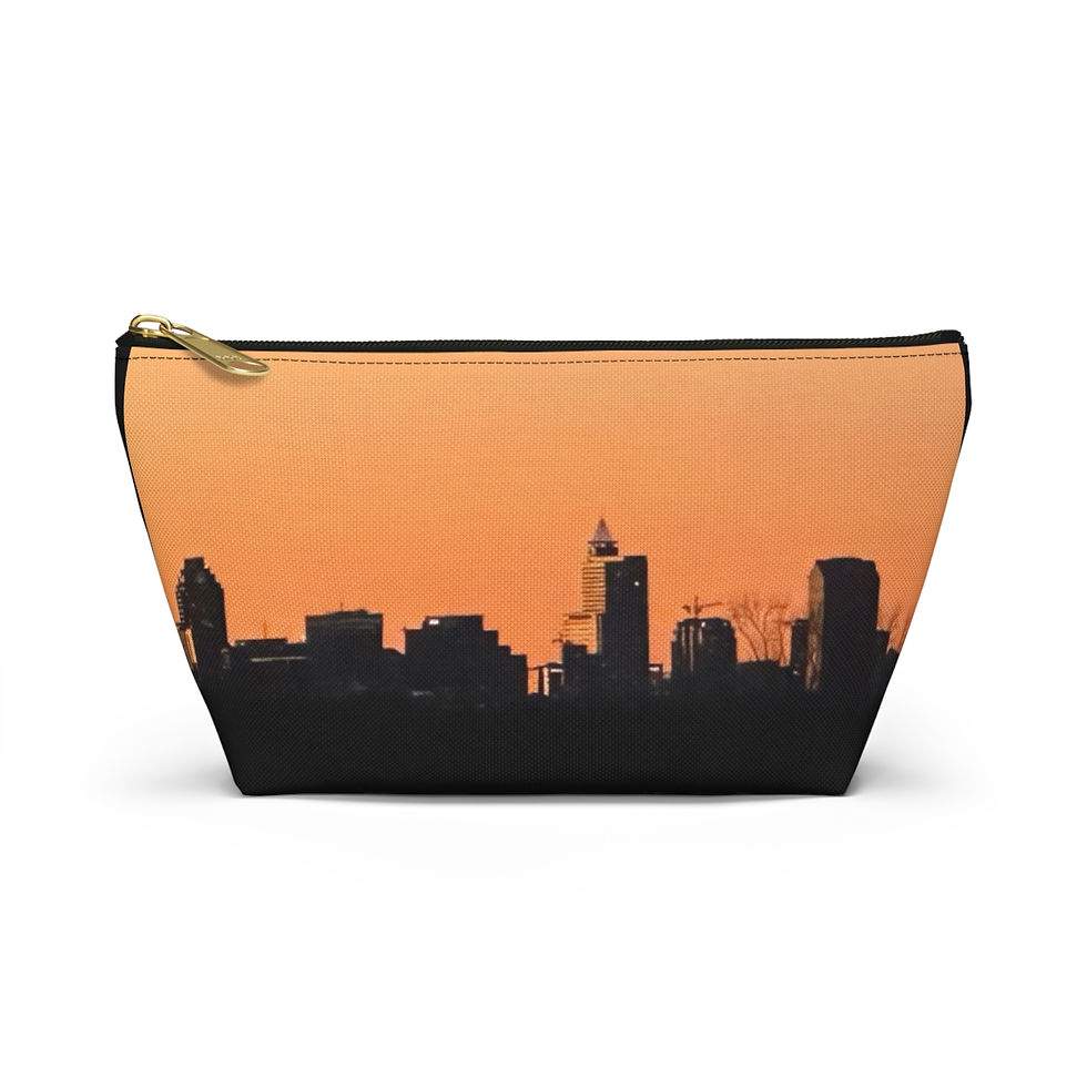 Raleigh, NC Skyline Accessory Bag 