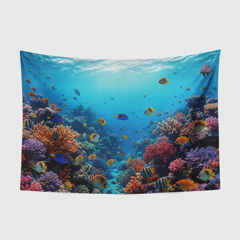 Marine Life Wall Tapestry